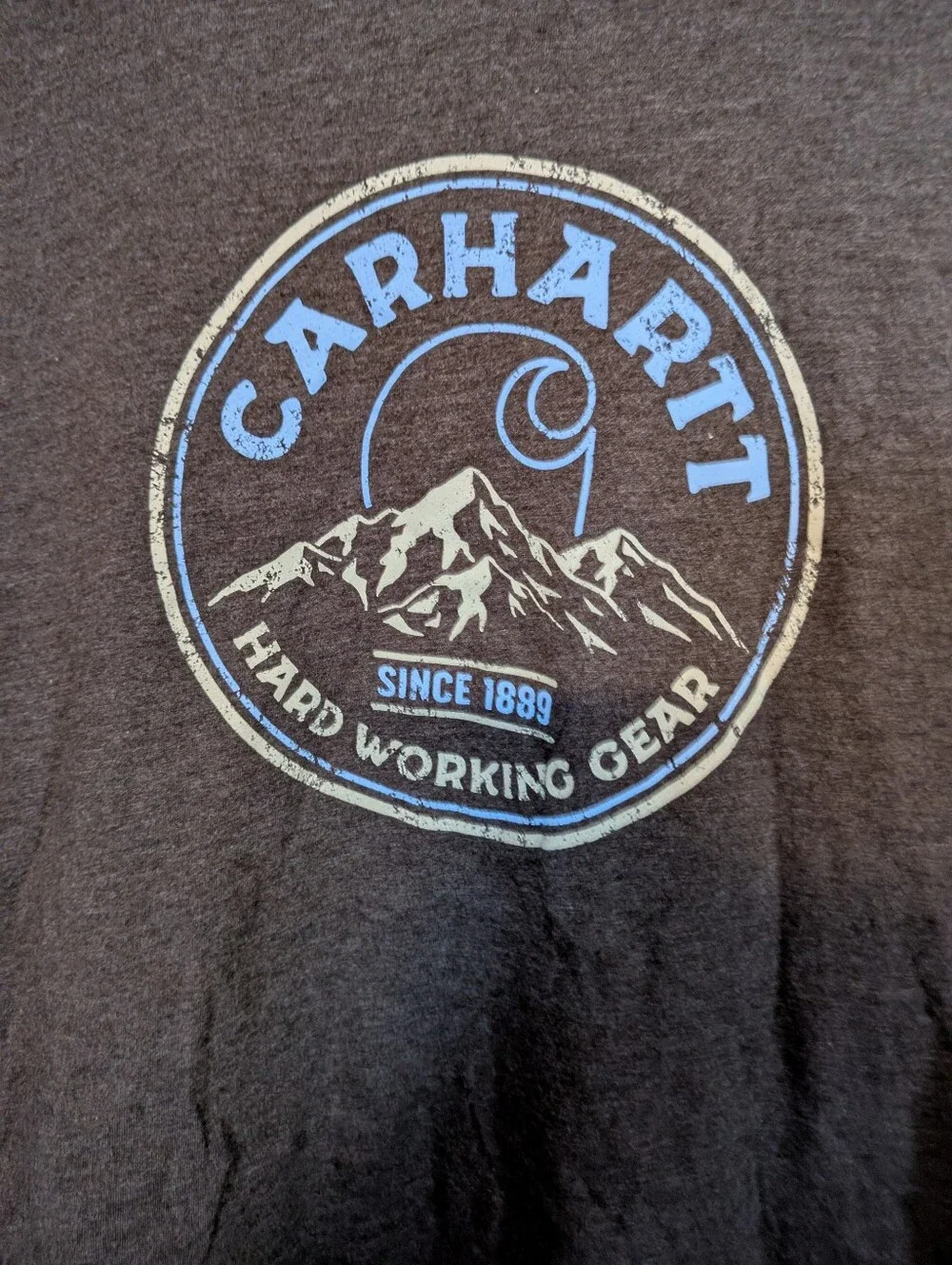 Carhartt Long Sleeve T-shirt Gray Youth Size XL 18/20